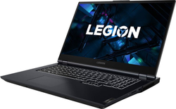 Ноутбук 17,3" Lenovo Legion 5 17ITH6 Core i5 11400H/2x8Gb/512Gb SSD/NV RTX3050 4Gb/17.3" FullHD/DOS Синий (82JN0008RK)