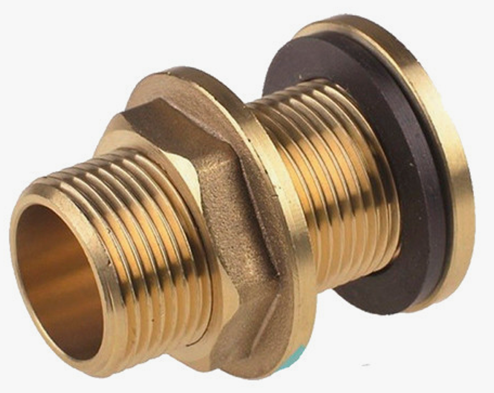 Врезка для бочек 3/4&quot; (переход с фланцем)