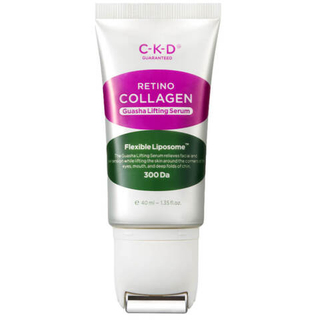 Коллагеновая сыворотка с роликовым массажёром CKD Retino Collagen Guasha Lifting Serum, 40 мл