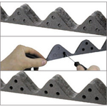 Заполнитель карниза Ондулин Смарт универсальный 855 мм