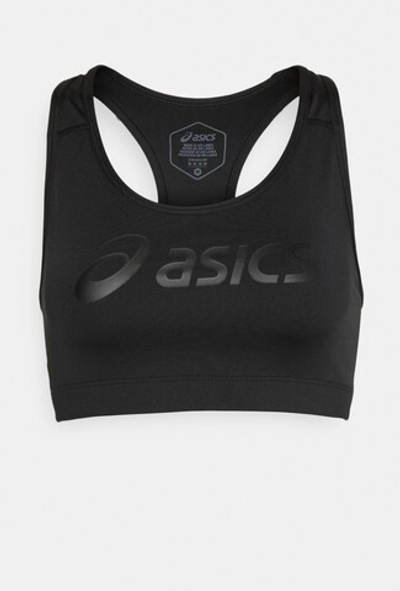 ASICS, CORE LOGO BRA, PERFORM. BLACK/ PERFORM. BLACK, WOMEN, XS