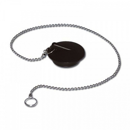 Пробка ПВХ резин. с цепочкой для ванн 1219