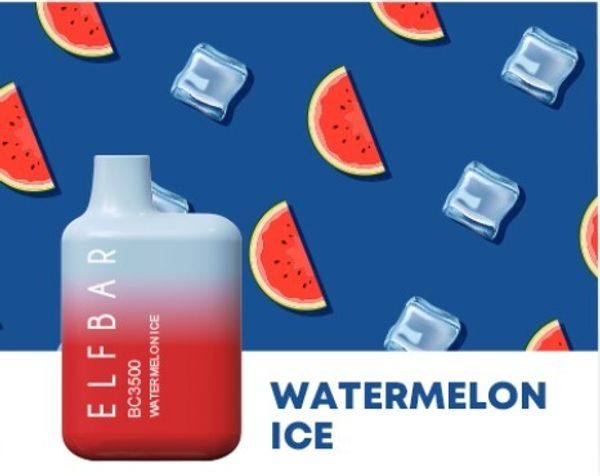 Купить Одноразовый Pod Elf bar BC3000 - Watermelon Ice (3000 затяжек)