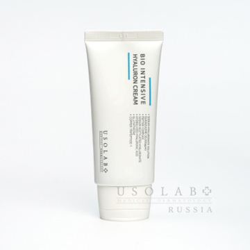 USOLAB Крем для лица увлажняющий пептидный, 50 мл | Bio Intensive Hyaluron Cream