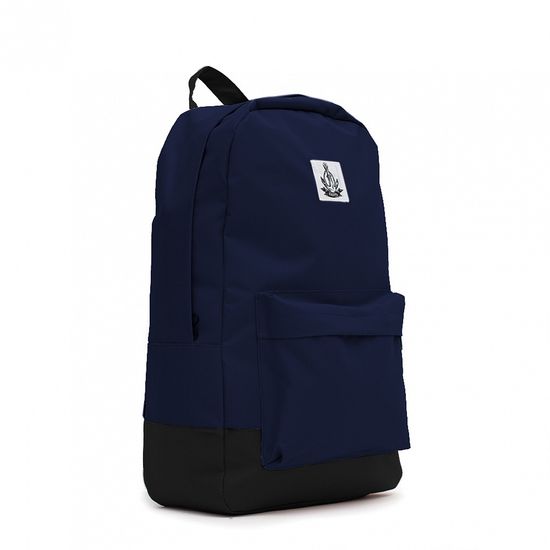 Рюкзак ЯКОРЬ Бот II ранга Индиго / черный кожзам