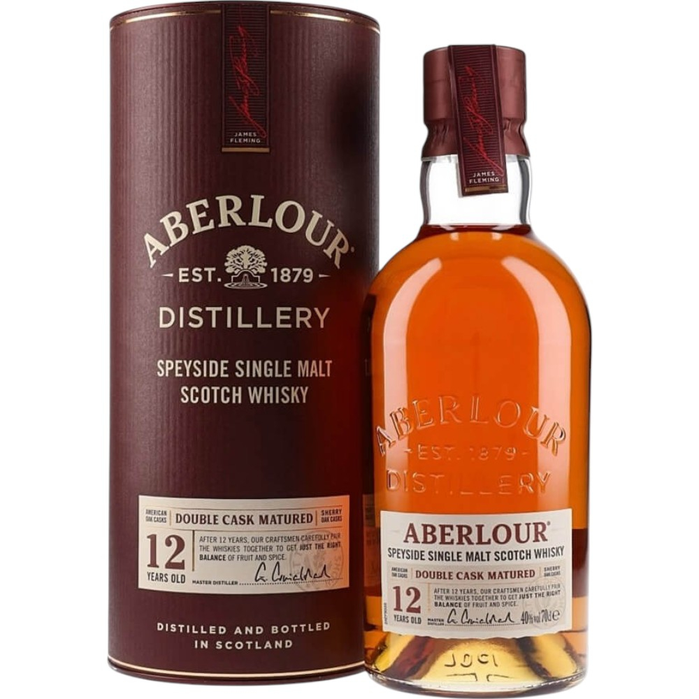 Виски Aberlour 12 Y.O. 0,7 л. В тубе