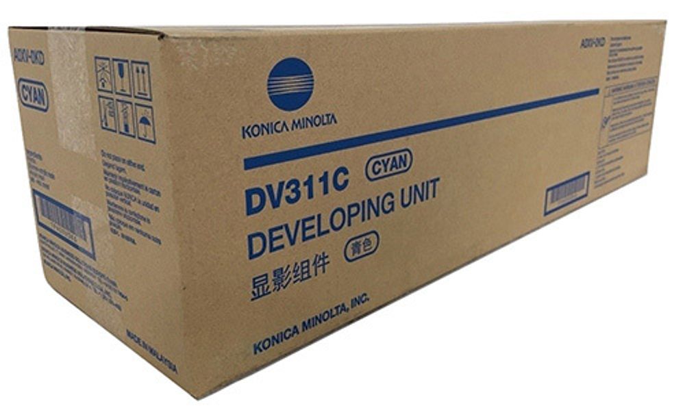 Блок проявки DV-311C Konica-Minolta bizhub C220/C280/C360 голубой A0XV0KD