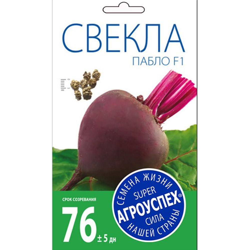 СЕМЕНА СВЕКЛА ПАБЛО F1 РАННЯЯ ГОЛЛАНДИЯ 0.5Г