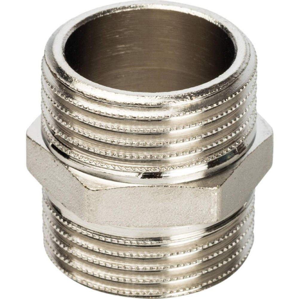 Ниппель HH никелированный 1" STOUT