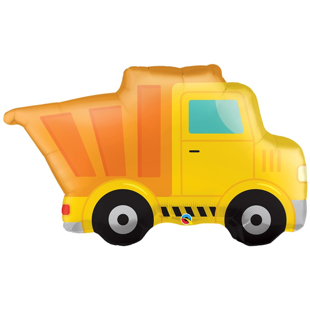 Шар Фольгированный Самосвал желтый (Желтый)