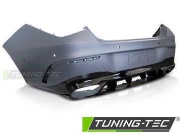 Задний бампер SPORT BLACK для MERCEDES CLA W118 19-23