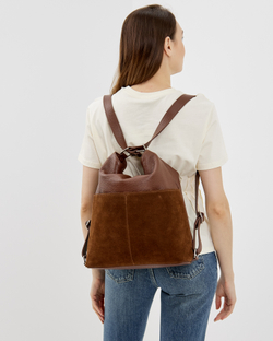 Сумка-рюкзак 578 15 рыжий