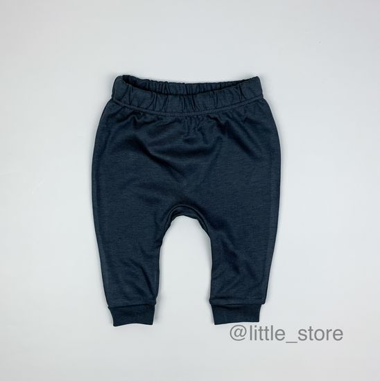 Штанишки хлопковые Basic графит