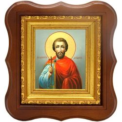 Димитрий Дабудский мученик. Икона на холсте.