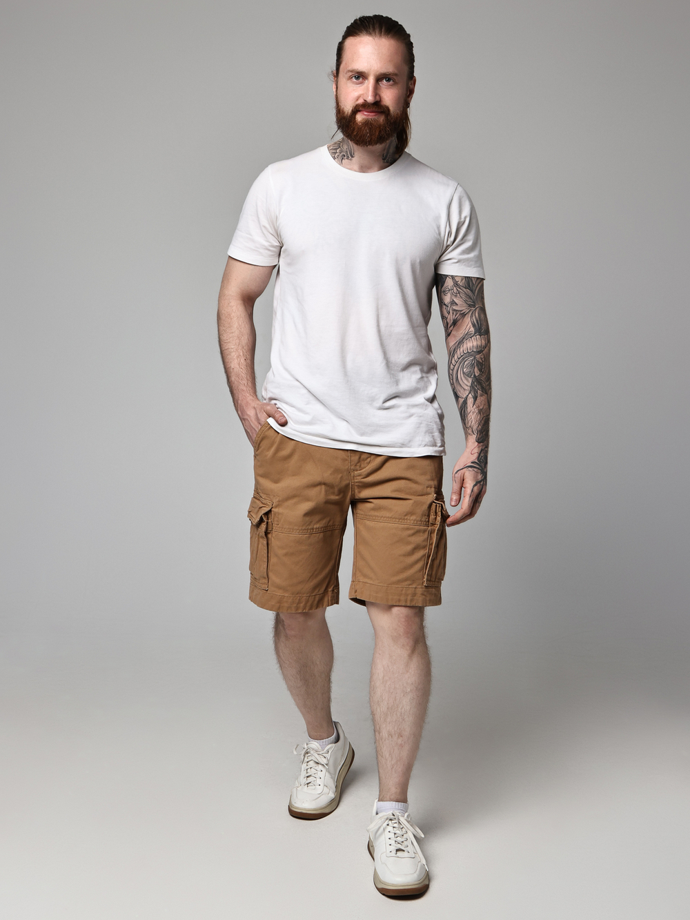 Шорты карго плотные Abercrombie & Fitch AB170