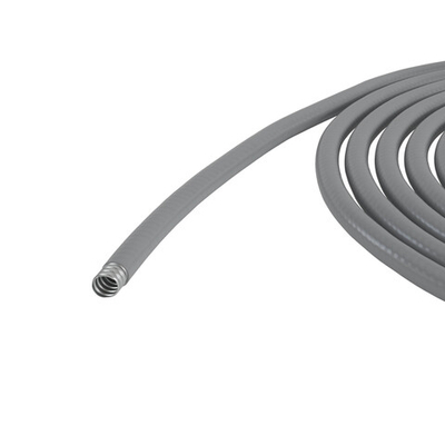 Металлорукав DN 20мм в гладкой EVA изоляции, Dвн 20,5 мм, Dнар 27,0, 50 м, цвет серый
