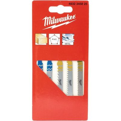 Пилочки Milwaukee для лобзика 75 мм 5 шт