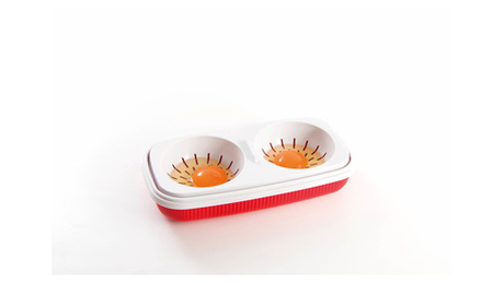 Контейнер для приготовления яиц пашот и омлета в СВЧ 0,75л 2 порции SNIPS