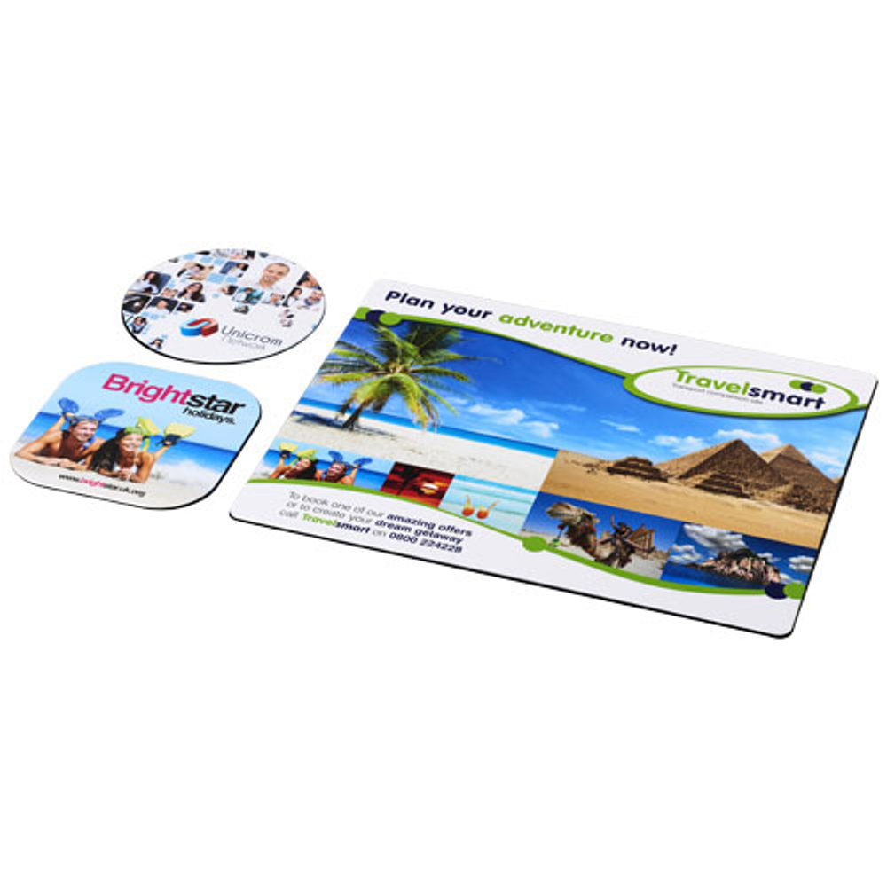 Комплект Brite-Mat® из коврика для мыши и подставки 1