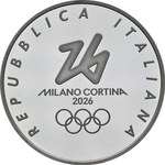 ИТАЛИЯ, 2025, 6 ЕВРО [СЕРЕБРО]