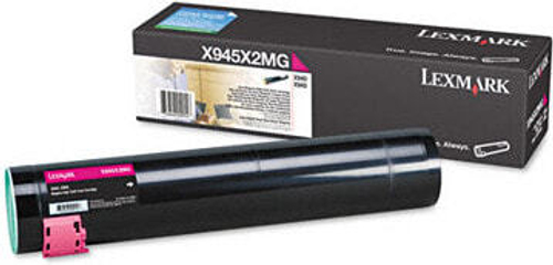 Картридж тонерный Подлинный Пурпурный Lexmark X945X2MG 1 шт