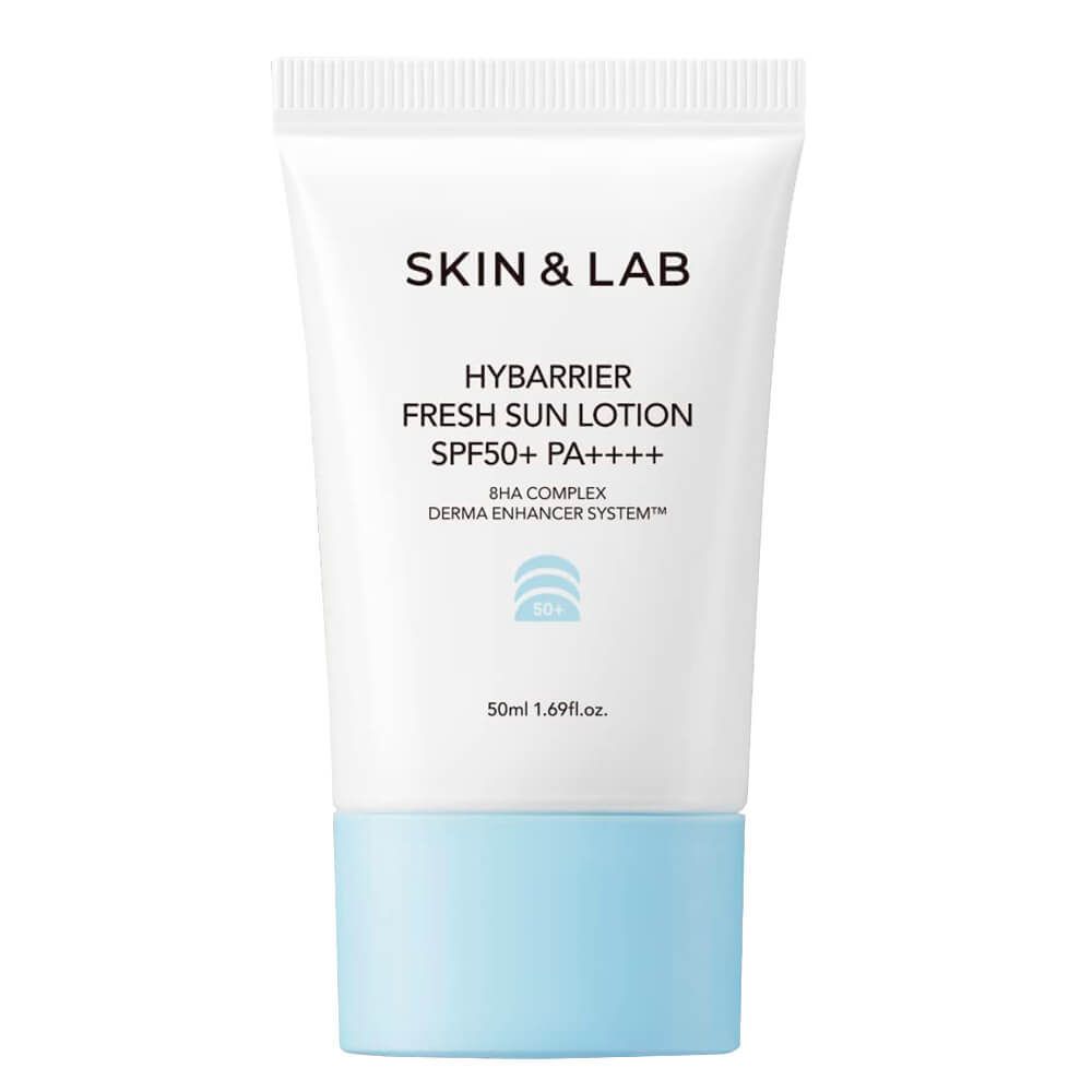 Солнцезащитный крем для сухой и чувствительной кожи SKIN&LAB Hybarrier Fresh Sun Lotion SPF 50+ PA++++