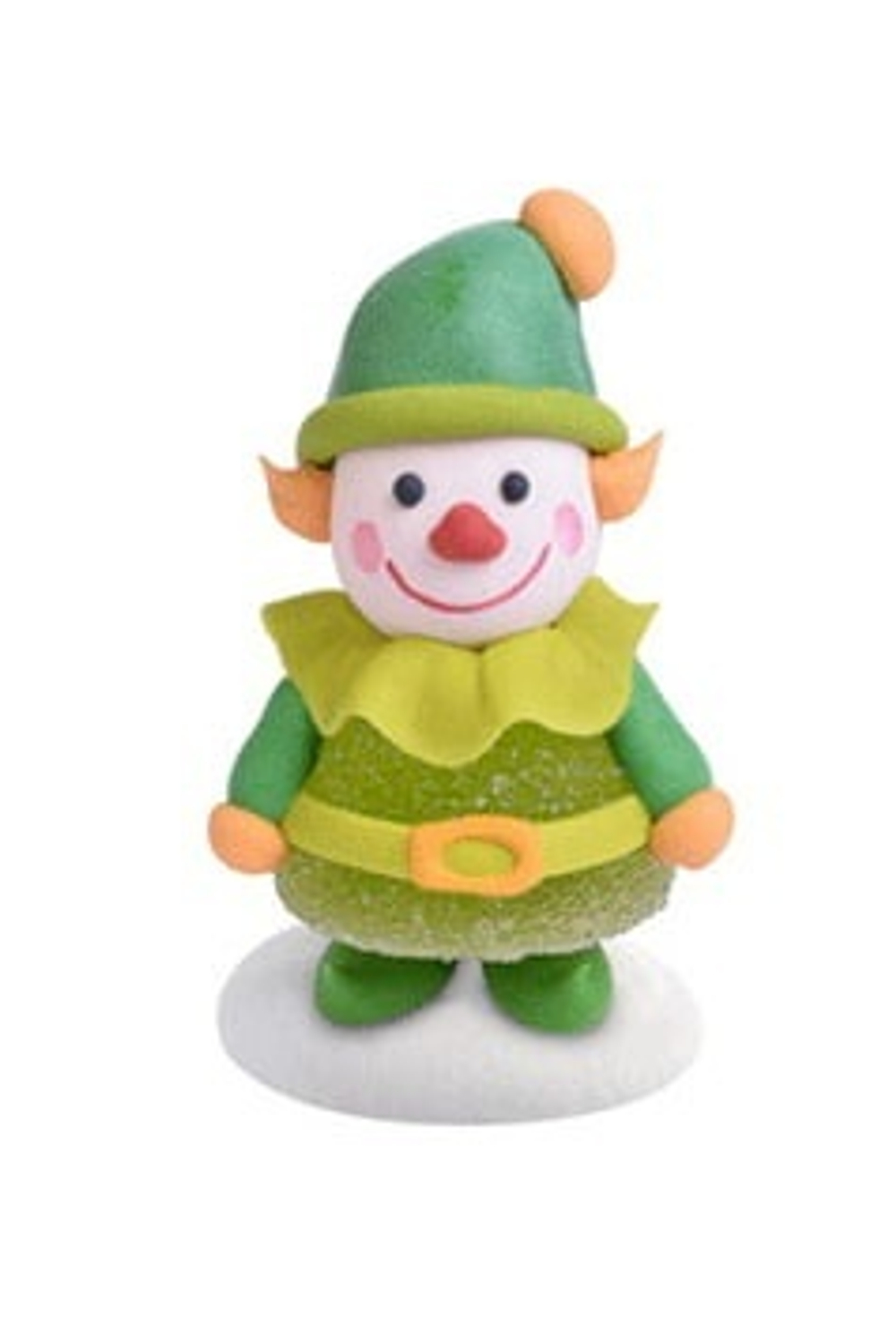 Сахарная фигурка новогодняя с мармеладом "Эльф"