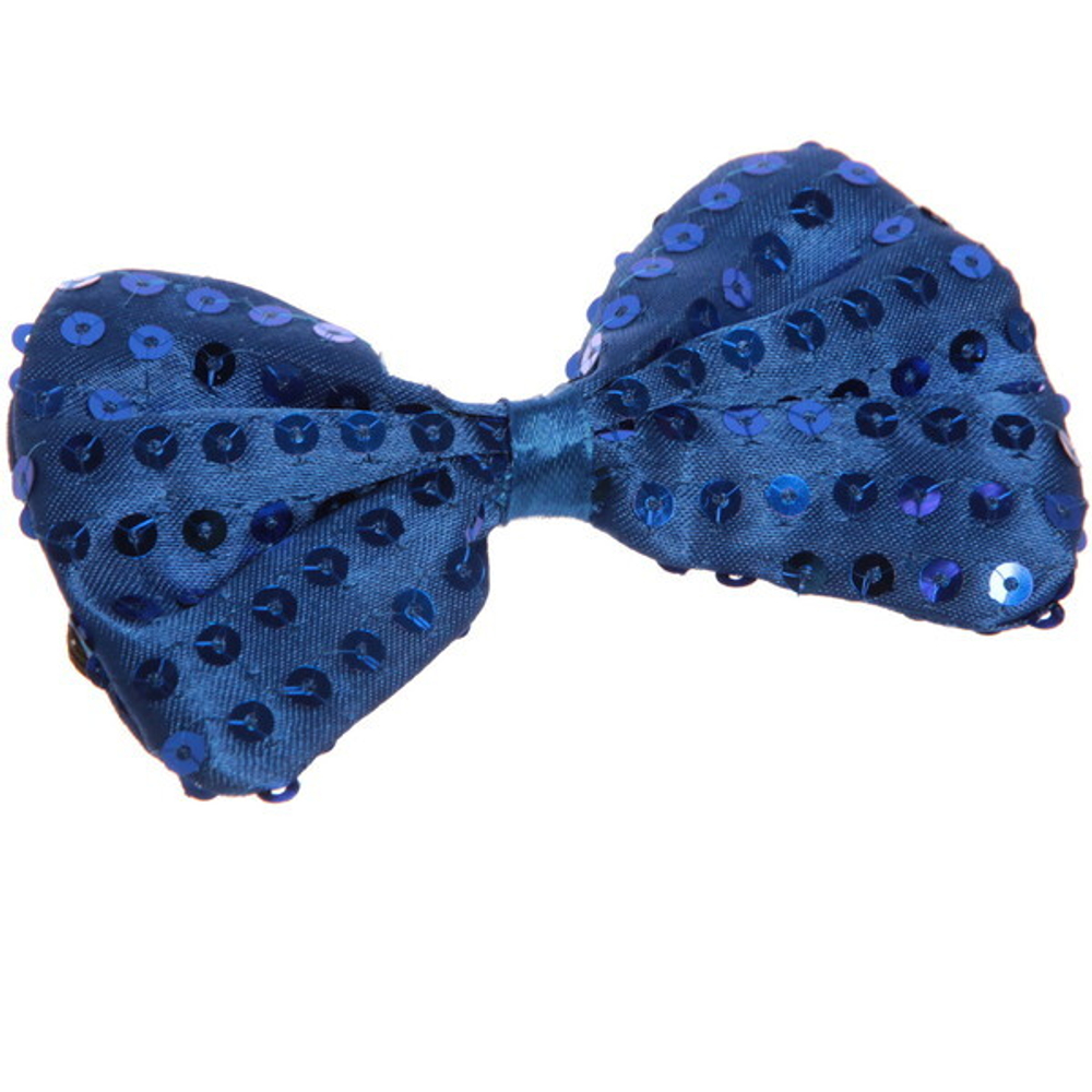 Галстук «Бабочка» блеск, 11 см, Микс цветов