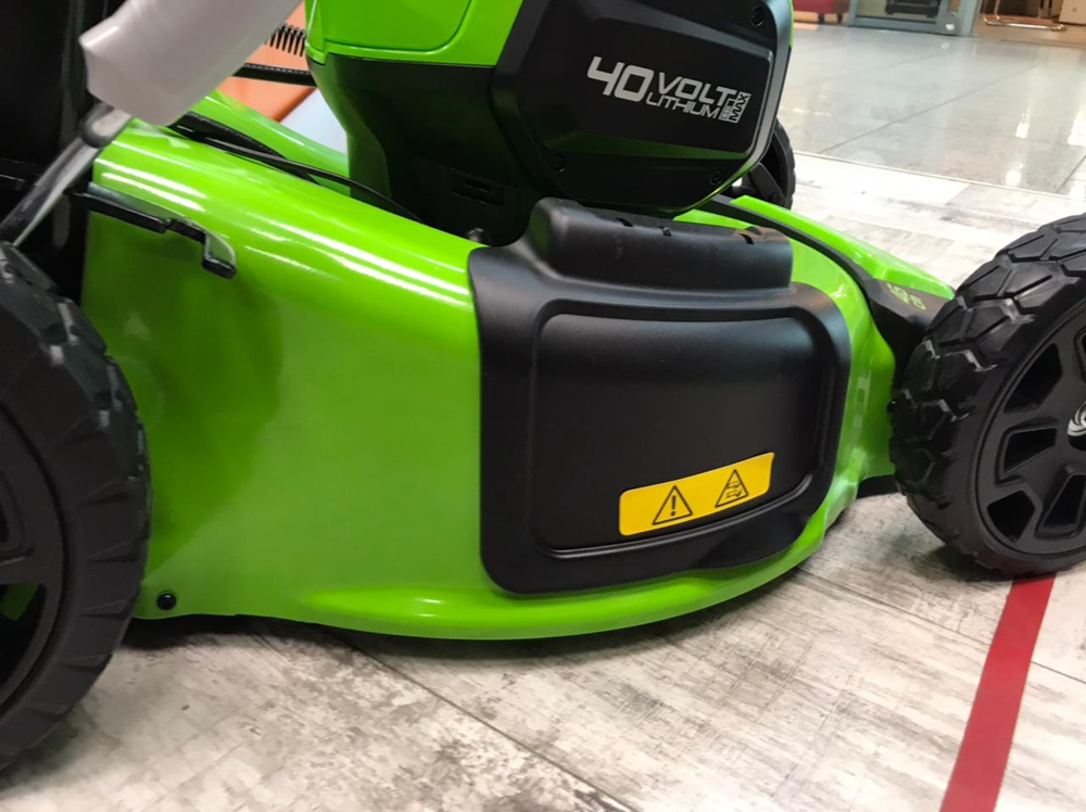 Газонокосилка Greenworks GD40LM46HP 40V (46 см) бесщеточная аккумуляторная -  без АКБ без зарядного устройства