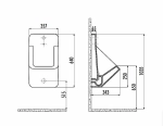 Писсуар сенсорный Creavit TP640-00CM00E-0000 капучино