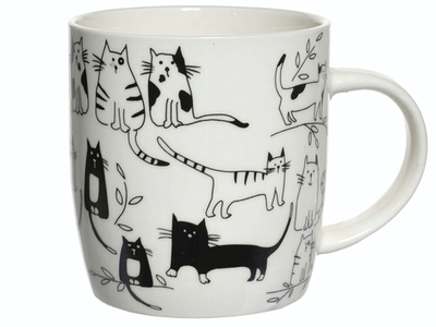Кружка 360мл Котики, BR06/2284YX