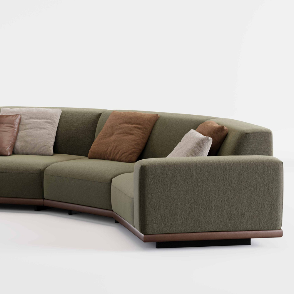 2-х местный нераскладной угловой диван KYOTO KO-18