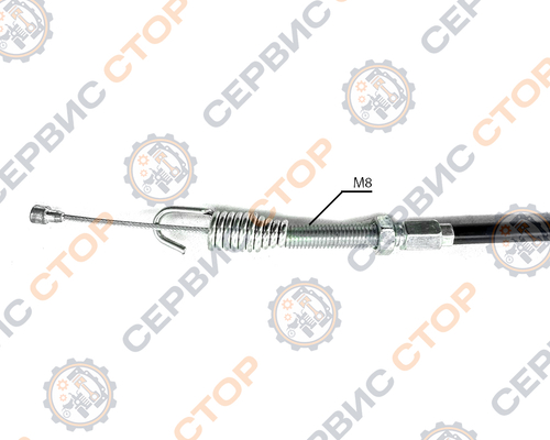 Трос сцепления для мотоблока с пружиной 168F/170F