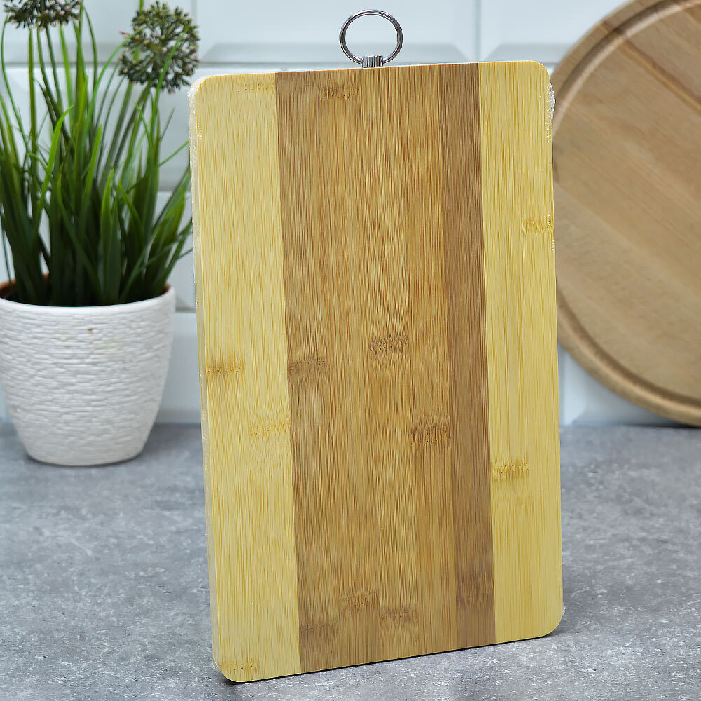 Доска разделочная бамбук 180*280*10мм №4