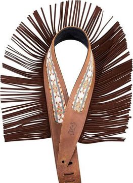 MG317BOI-BRN Crazy Horse Outlaw Series Ремень для гитары, кожаный, коричневый, Levy's