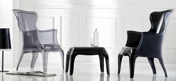 Столик-пуф Pasha, черный