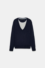 Вязаный свитер с добавлением шерсти - ZARA