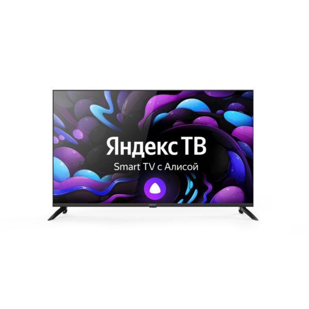 Телевизор Сentek CT-8743 SMART TV c Алисой, 43" Full HD, черный
