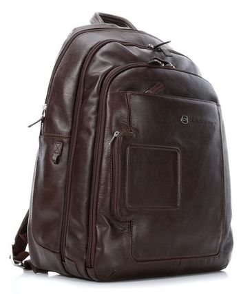 Рюкзак Piquadro Vibe темно-коричневый телячья кожа (CA1813VI/TM)