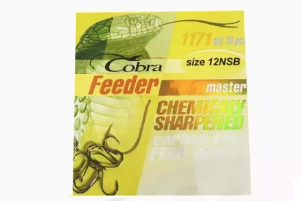 Крючки Cobra Feeder Master 1171NSB №12