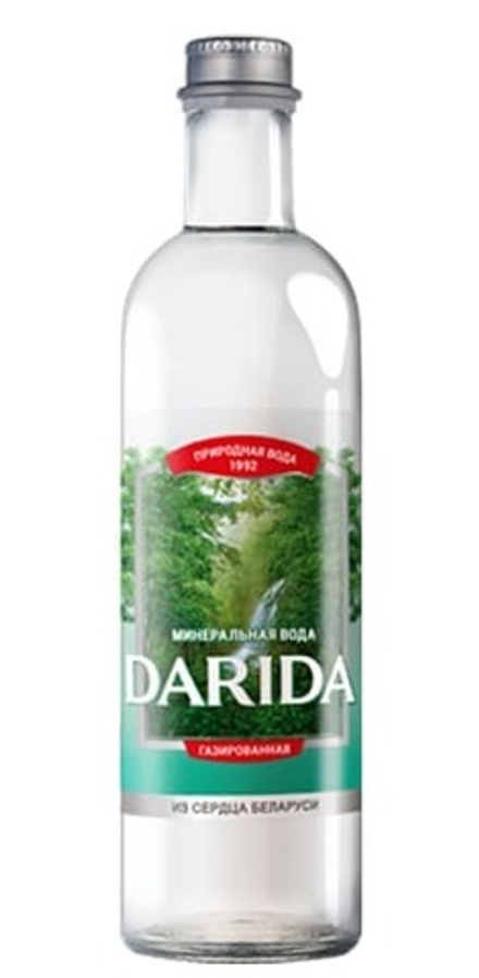 Вода минеральная газированная "Дарида" 0,5л. стекло