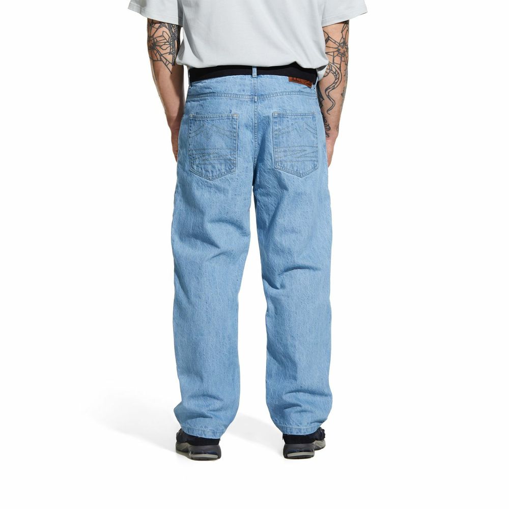 Джинсы Питерский щит Всадник голубые