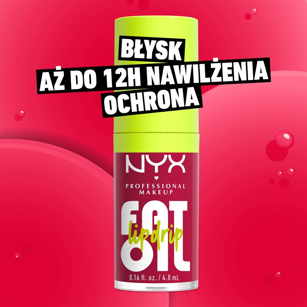 NYX Professional Makeup Fat Oil Lip Drip - Масло для губ оттенок Chillin Like A Vil, 4 ml