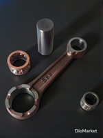 ремкомплект коленвала ямаха джог (шатун и 2 сепаратора) Тайвань SEE