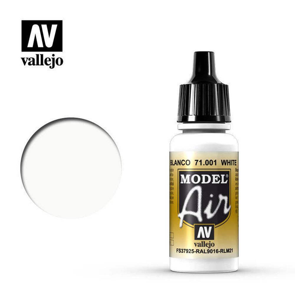 Model air 1: 17 ml. White