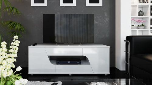 Diamond Тумба ТВ тип 5 (Белый глянец)