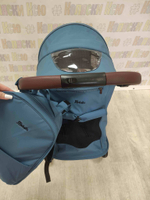 Коляска прогулочная Baballo Future 2024 синий (белая рама)