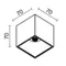Потолочный светильник Альфа / Alfa LED 12 Вт 3000 К 24° Technical c065cl-l12w3k