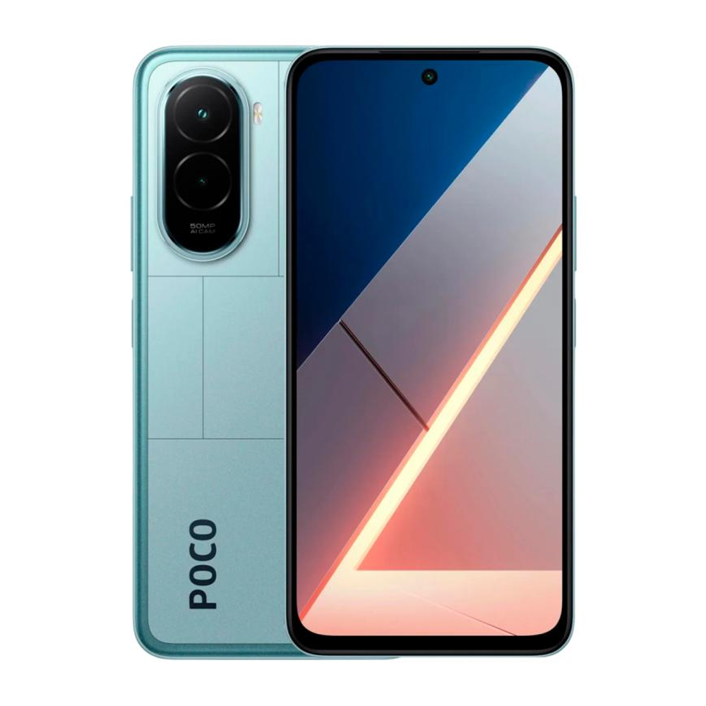Смартфон Xiaomi POCO M7 4G 6 ГБ + 128 ГБ (Голубой | Blue) (версия Global)