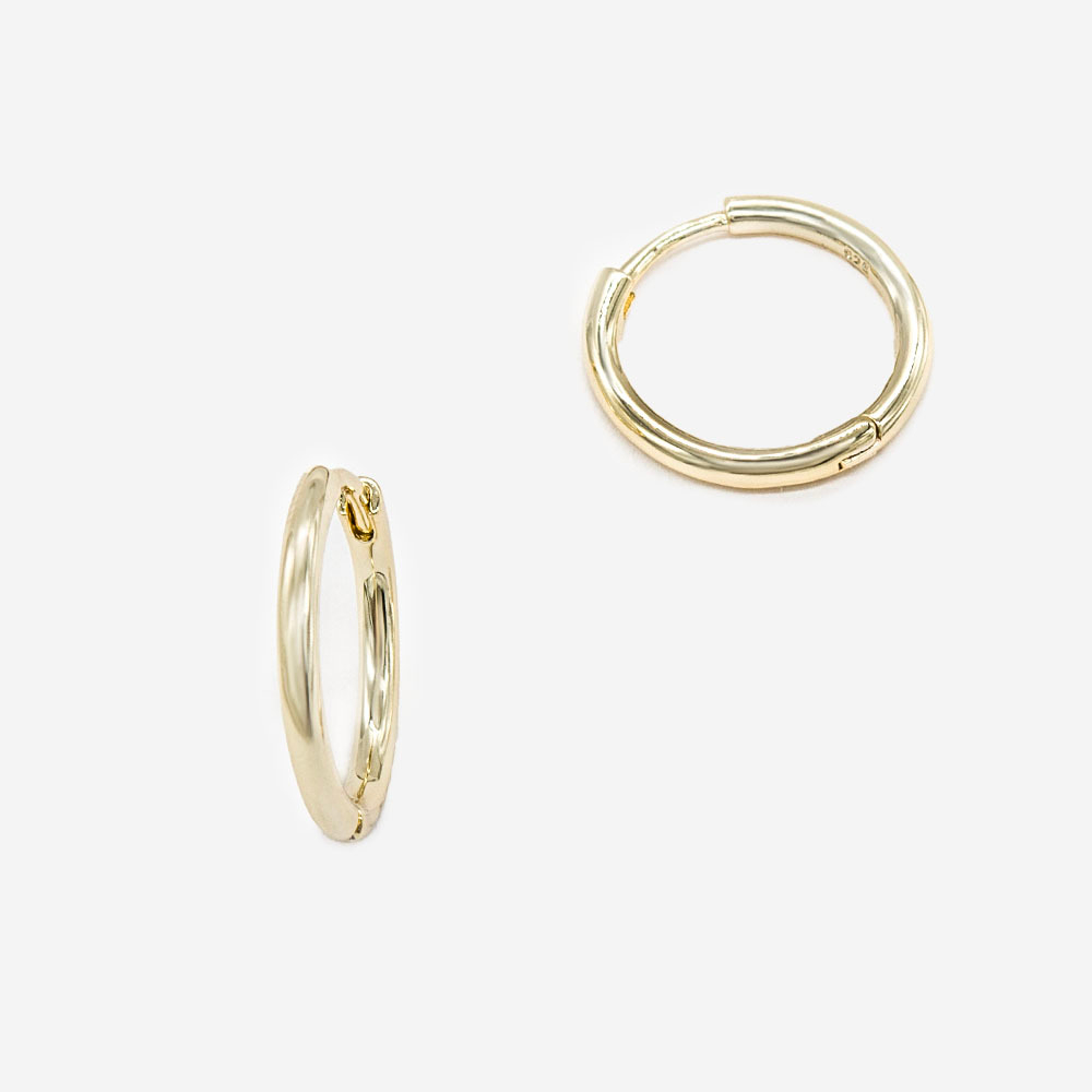 Швензы-кольца 20мм, позолота